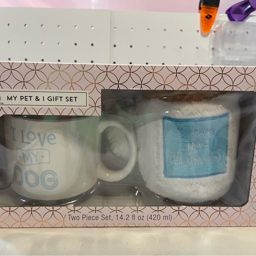 Modern Expressions I Love My Dog Coffee Cup & Toy